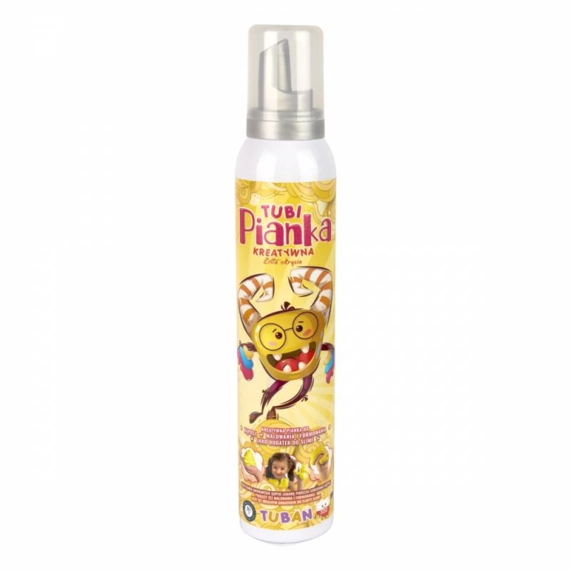 Vannas putu rotaļlieta Tuban TUBI FOAM YELLOW 200 ml