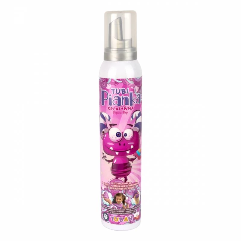 Vannas putu rotaļlieta Tuban TUBI FOAM PINK 200 ml