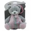 Mūzikas lācītis TULILO 9109 Rozā Lācītis 18 cm - mehāniskā mūzikas kastīte