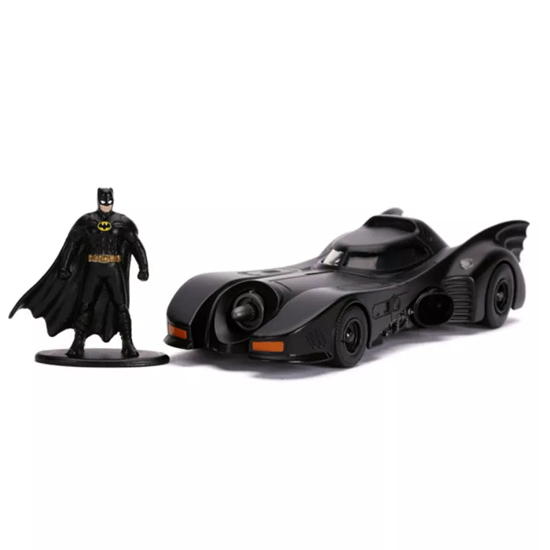 Jada Batman Batmobile 1:32 metāla modelis ar varoņa figūriņu, dažādi varianti