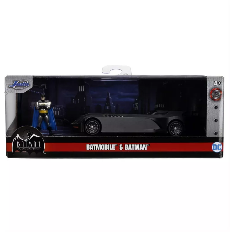 Jada Batman Batmobile 1:32 metāla modelis ar varoņa figūriņu, dažādi varianti