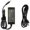 Strāvas adapteris Green Cell AD76P 45W Lenovo klēpjdatoriem, 20V 2.25A, maiņstrāvas–līdzstrāvas, 100–240V ieeja, melns