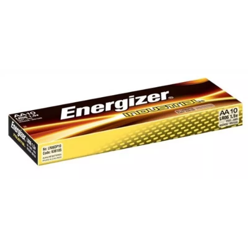 Energizer Industrial AAA sārma baterijas - 6 iepakojumi pa 10 + 6 bezmaksas iepakojumi pa 10
