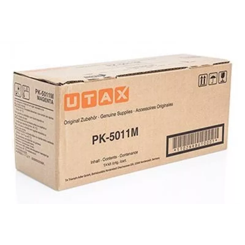 Utax 1T02NRBUT0/PK-5011M Tonera komplekts – fuksīns (5 000 lpp., ISO/IEC 19798)