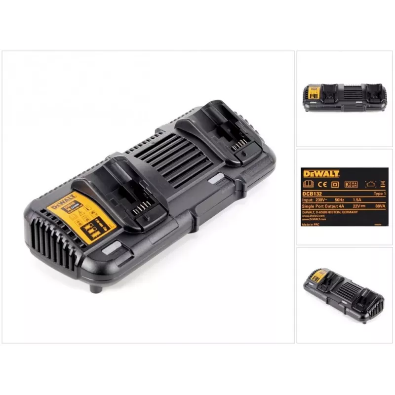 DeWalt DCB132-QW lādētājs akumulatoriem