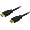LogiLink CH0055 ātrgaitas HDMI 1.4 kabelis ar Ethernet, A–A spraudņi, zeltīti kontakti, 20 m, melns
