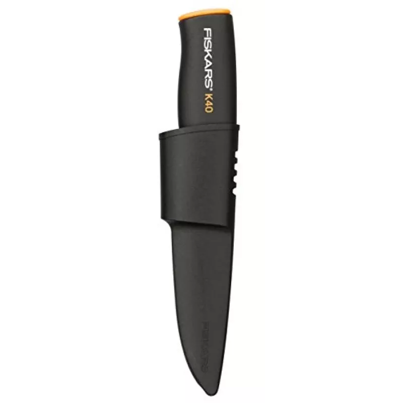 Fiskars Universālais nazis K40 melns pelēks (1001622)