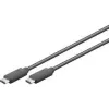 Wentronic Goobay USB 3.1 Gen 1 USB-C™ kabelis, 0,5 m - USB-C™ spraudnis > USB-C™ spraudnis (67975)