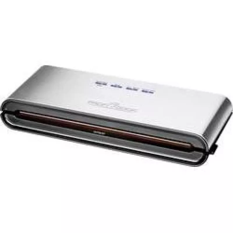 ProfiCook PC-VK 1080 - Vakuuma iepakošanas iekārta (plastmasas maisiņiem) - 120 W - Nerūsējošais tērauds/Melns (501080)