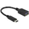 Delock USB-Adapter - USB A (siev.) uz USB-C (tēviņš)