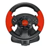 Stūre ESPERANZA EG103 spēļu kontrolieris — PC/PS2/PS3, 13 pogas, vibrācija, akselerometrs, melns/sarkans