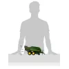 Rotaļu transportlīdzeklis un trase BRUDER 02017, plastmasa, 3+ gadi, melns/zaļš/dzeltens