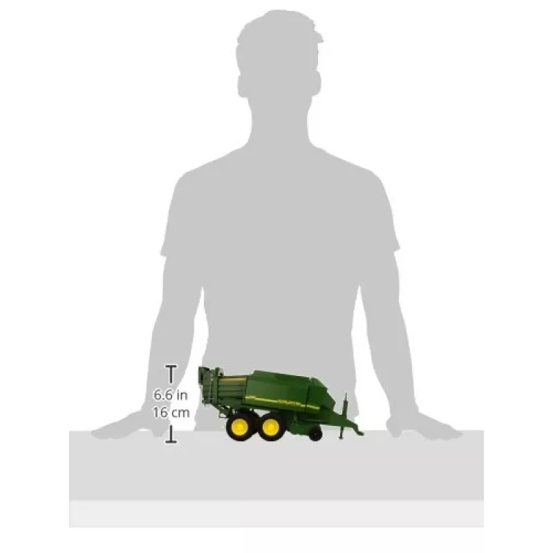 Rotaļu transportlīdzeklis un trase BRUDER 02017, plastmasa, 3+ gadi, melns/zaļš/dzeltens