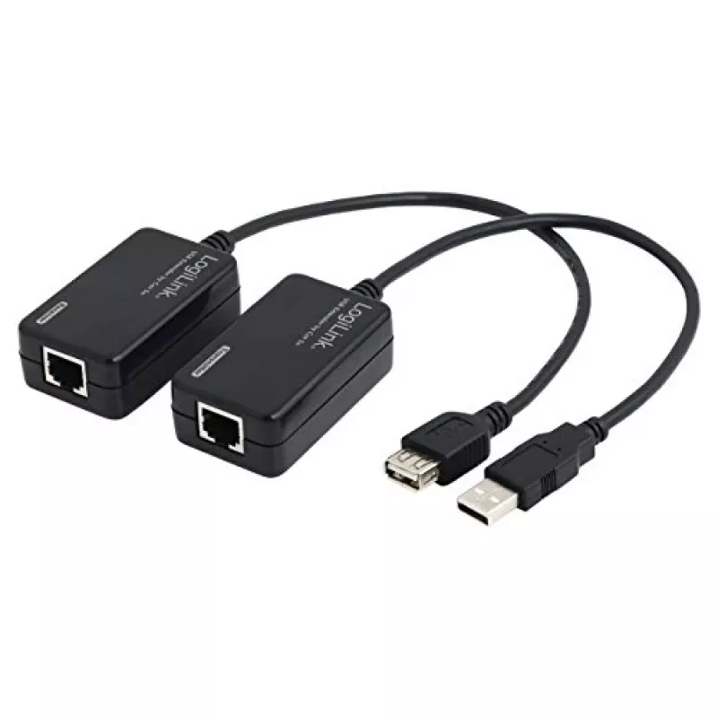 LogiLink® UA0021D USB pagarinātājs pa CAT5/6 kabeli līdz 60m