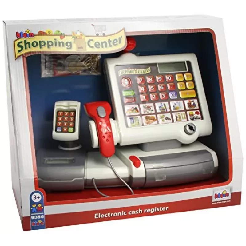 Klein Toys Caisse Enregistreuse Tactile (9356) – Bērnu kases aparāts ar skeneri