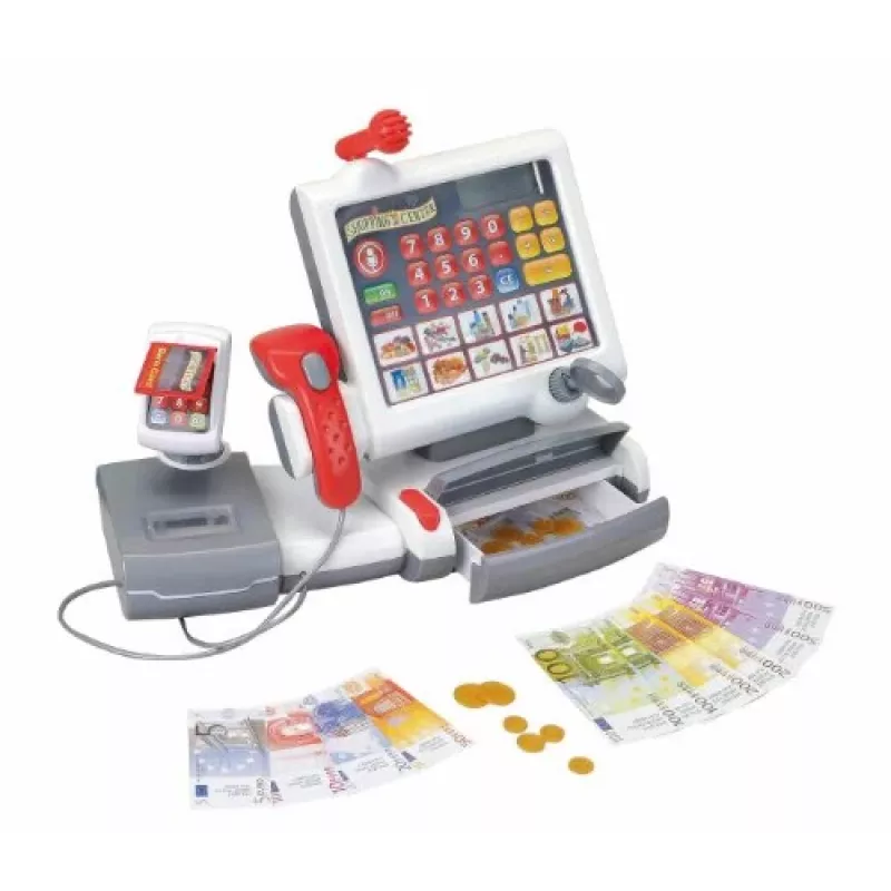 Klein Toys Caisse Enregistreuse Tactile (9356) – Bērnu kases aparāts ar skeneri