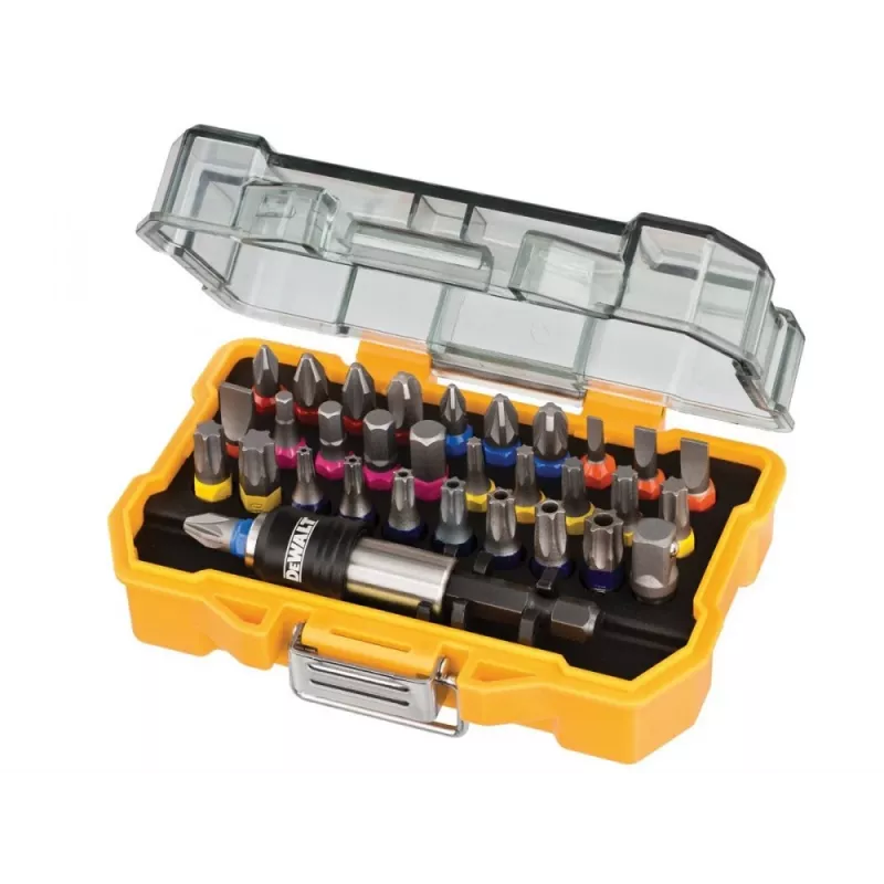 DeWalt DT7969-QZ skrūvgriežu uzgaļu kopa, 32 gab., Tough Case