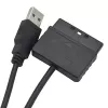 Esperanza EG106 spēļu kontrolieris džoistiks PC, PlayStation 2, PlayStation 3, analogais/digitālais, USB 2.0, melns