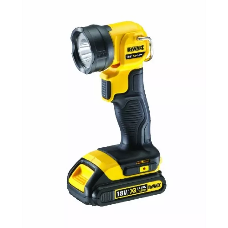Dewalt 18V XR Li-Ion Bezvadu LED Pagriežams Lukturis - Bez Akumulatora