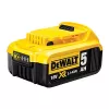 Dewalt 18V XR 5Ah Li-Ion slīdēšanas akumulators