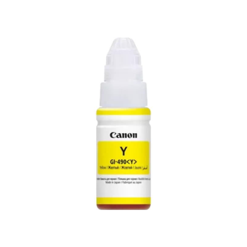 Canon GI-490 dzeltenā tintes pudele