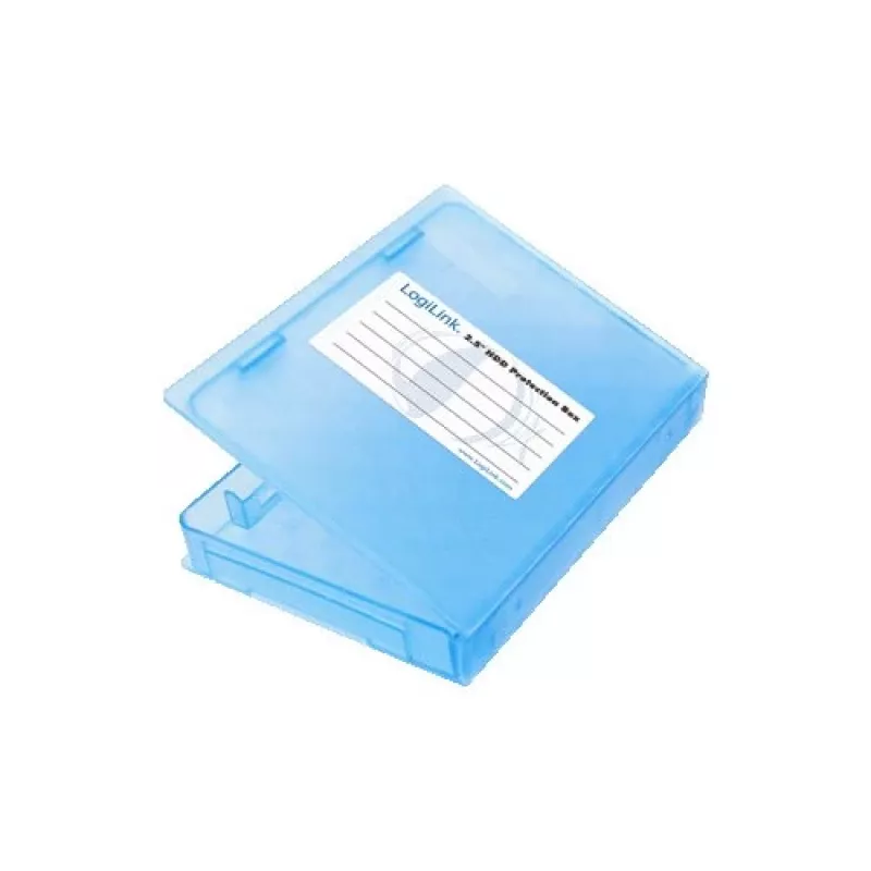 LogiLink HDD kaste ārējiem 2.5 cietajiem diskiem, zila aizsargkaste, izturīga pret mitrumu un ūdeni, aizslēdzama (UA0131)