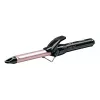 Lokšķēres BABYLISS Pro 180 19mm — 19 mm cilindrs, 150–180°C, 10 temperatūras līmeņi, grozāms vads, rozā/melna