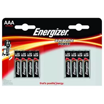 Sārma baterijas AAA Energizer E92 — 8 gab. blisterī