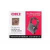 Oki Microline 3410 auduma lente melna 09002308 OK3410