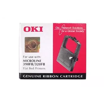 Oki Microline 3410 auduma lente melna 09002308 OK3410