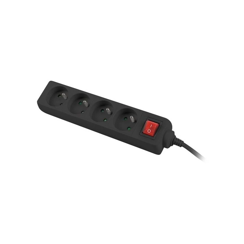Lanberg PS1-04E-0150-BK pagarinātājs melns