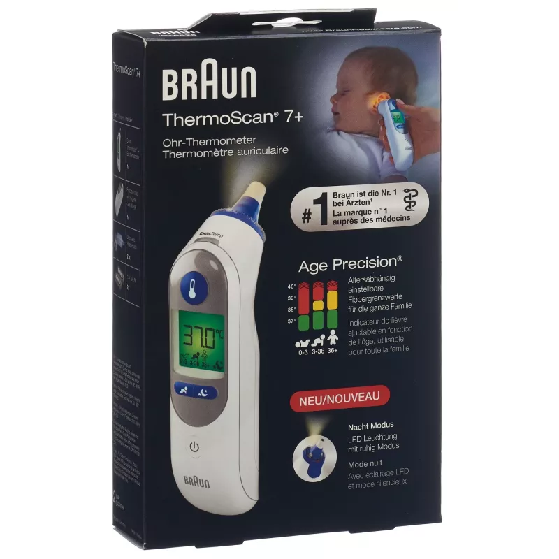 Braun IRT6525 ausu termometrs