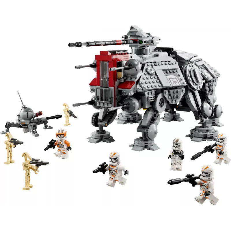 LEGO Star Wars: AT-TE Walker komplekts ar droid figūrām (75337)