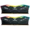 Teamgroup Delta RGB 32 GB DDR5-6000 Dual-Kit (2x 16 GB), melns, INTEL XMP