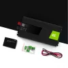 Autoinvertors Green Cell INV21 6000 W, 24V līdzstrāva uz maiņstrāvu, 230V izeja, 2x USB PD, aktīvā dzesēšana, noņemami līdzstrāvas savienotāji, melns