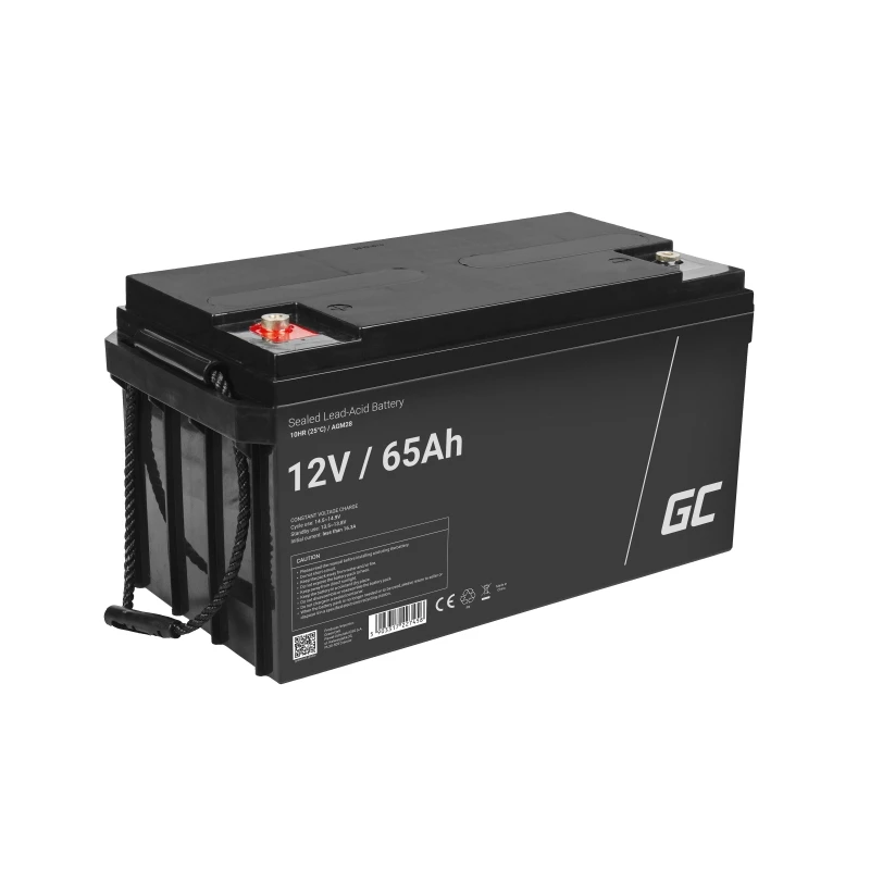 Green Cell AGM28 rūpnieciskais akumulators 12V 65Ah AGM VRLA 1 gab. 20 kg