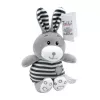 Mīkstā rotaļlieta TULILO Striped Cuddles Rabbit 26 cm plīša zaķis