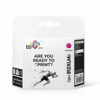 Tintes kasetne TB Kompat. S HP OfficeJet Pro 8025 912XL, MA Reman.