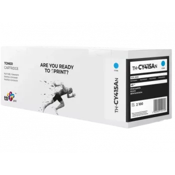 Tonera HP Color LJ Pro W2031A TH-CY415AN 100% jauna ciāna