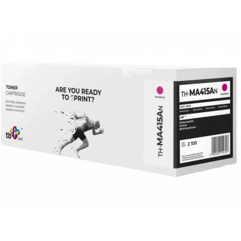 Toners HP Color LJ Pro W2033A TH-MA415AN 100% jauns fuksīns