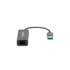 Natec Cricket NNC-1924 USB 3.0 Type-A uz RJ45 Ethernet adapteris, 1000 Mbit/s, 15 cm kabelis, melns
