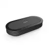 Philips PSE0501 Smart Meeting bezvadu konferenču mikrofons ar Sembly sapulču asistentu, USB-C, melns/pelēks