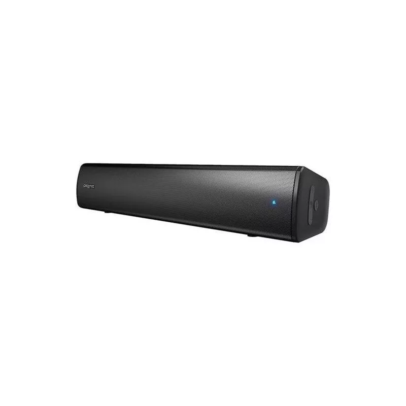 Kompakta skaņas josla zem monitora Creative Stage Air V2, 2.0, 10 W, Bluetooth 5.3, USB-C, melnā krāsā