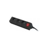 Lanberg PS1-03E-0150-BK Pagarinātājvads (1,5 m, Melns)
