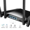 Cudy LT400 4G LTE bezvadu maršrutētājs, Fast Ethernet, vienas joslas (2.4 GHz), melns