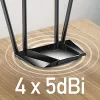 Cudy LT400 4G LTE bezvadu maršrutētājs, Fast Ethernet, vienas joslas (2.4 GHz), melns