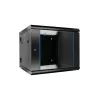 Extralink sienas skapis 6U 600x600 AZH melns, veramais tips