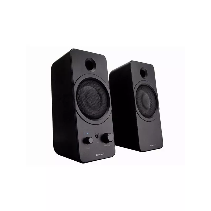Skaļruņi 2.0 TRACER Mark 12 W, USB barošana, Bluetooth, 2-virzienu, 2 draiveri, melni