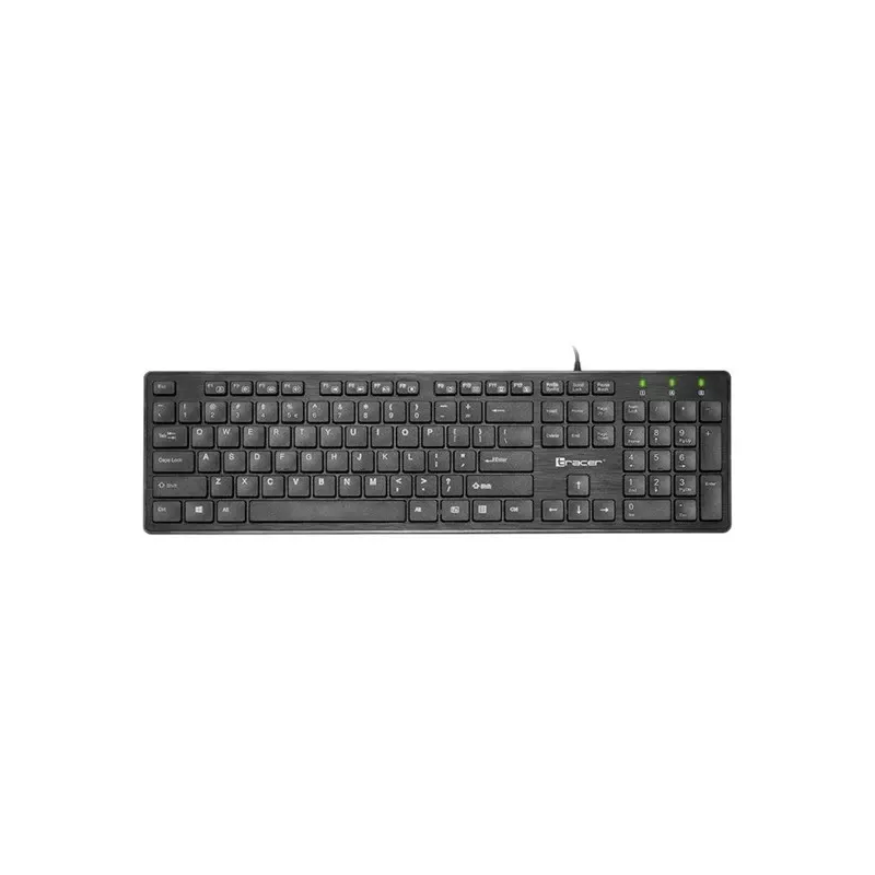 Tracer Ofis tastatūra - pilna izmēra, melna, vadu