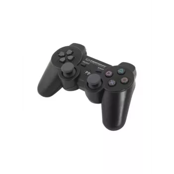 Esperanza EGG109K Melns Bluetooth Spēļu Kontrolieris Ar Analogajiem Svirām Playstation 3
